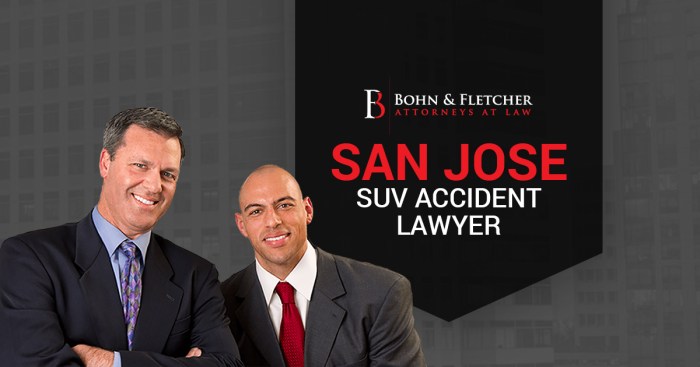 Lawyer accident jose san suv truck injury livermore wheeler