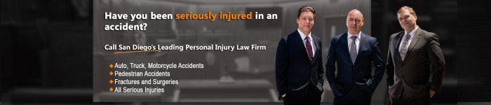 Attorney injury lawyer diego san head accident motorcycle defective seat amputation car experience